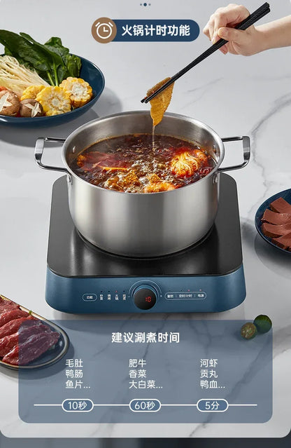 Household electric ceramic cooker noodle cooking induction cooker pot multi-function all-in-one machine high power