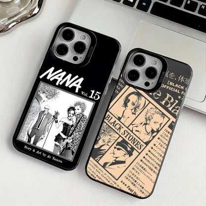 Anime Nana Osaki Phone Case Color-changing Transparent IPhone 11-16 Anti-fall TPU Case, Slim Fit.
