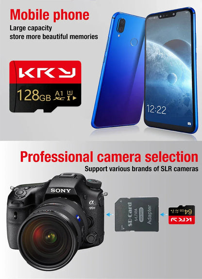 Micro Memory SD Card 128GB 100GB SD Card SD/TF Flash Card 32GB 64GB Class 10 Memory Card For Phone