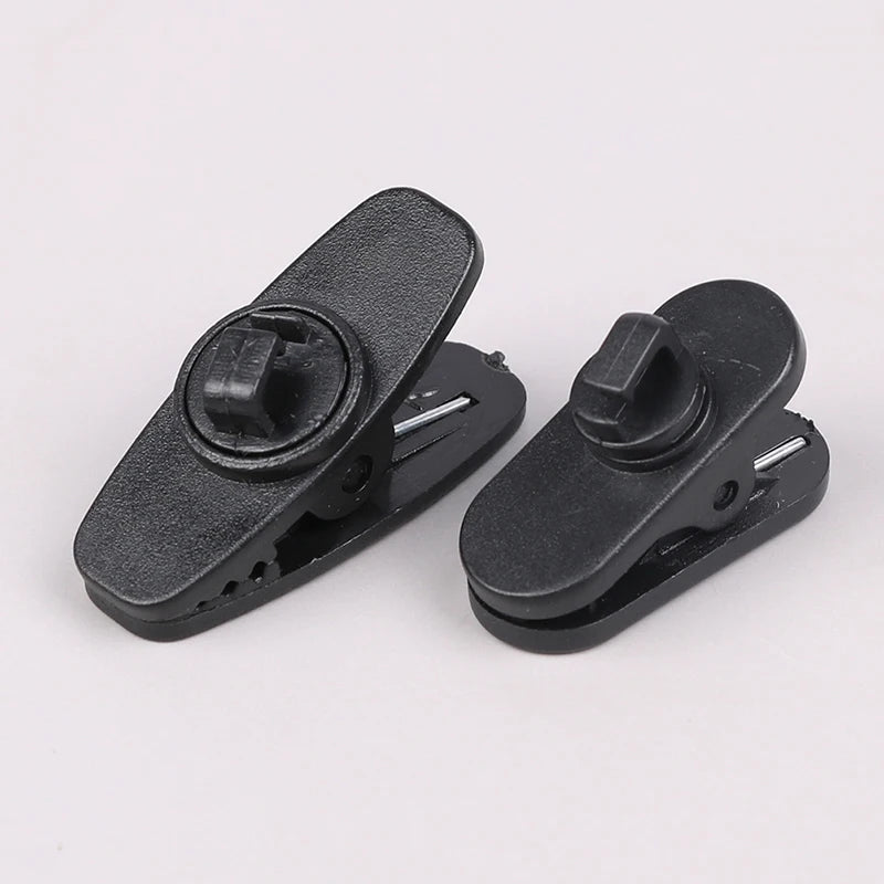 10PCS Earphone Cable Wire Clip Cord Collar Plastic Nip Clamp Organization Holder Headset Audio Line Protable