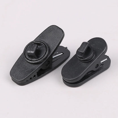 10PCS Earphone Cable Wire Clip Cord Collar Plastic Nip Clamp Organization Holder Headset Audio Line Protable