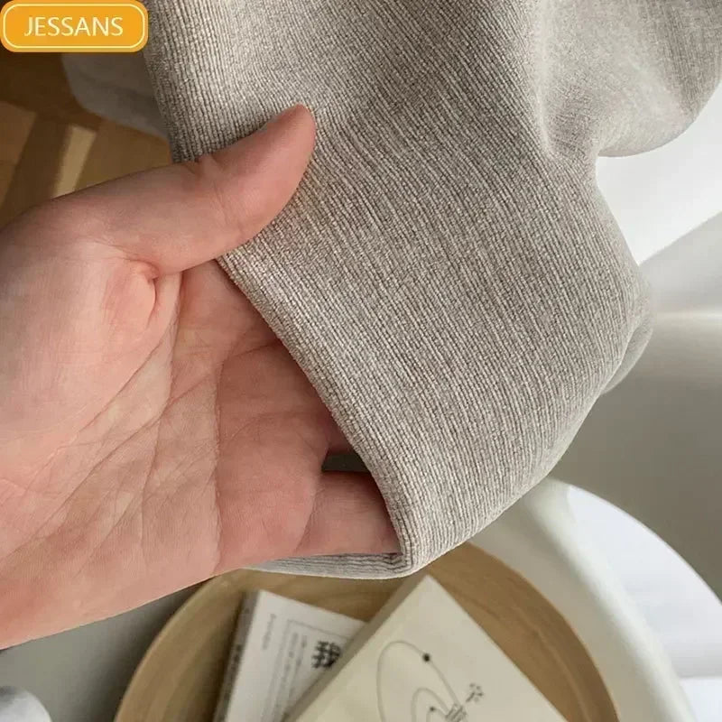 Japanese Nordic Cotton and Linen Curtains for Living Room Bedroom Blackout Curtain Decoration Custom Finished Partition Curtain