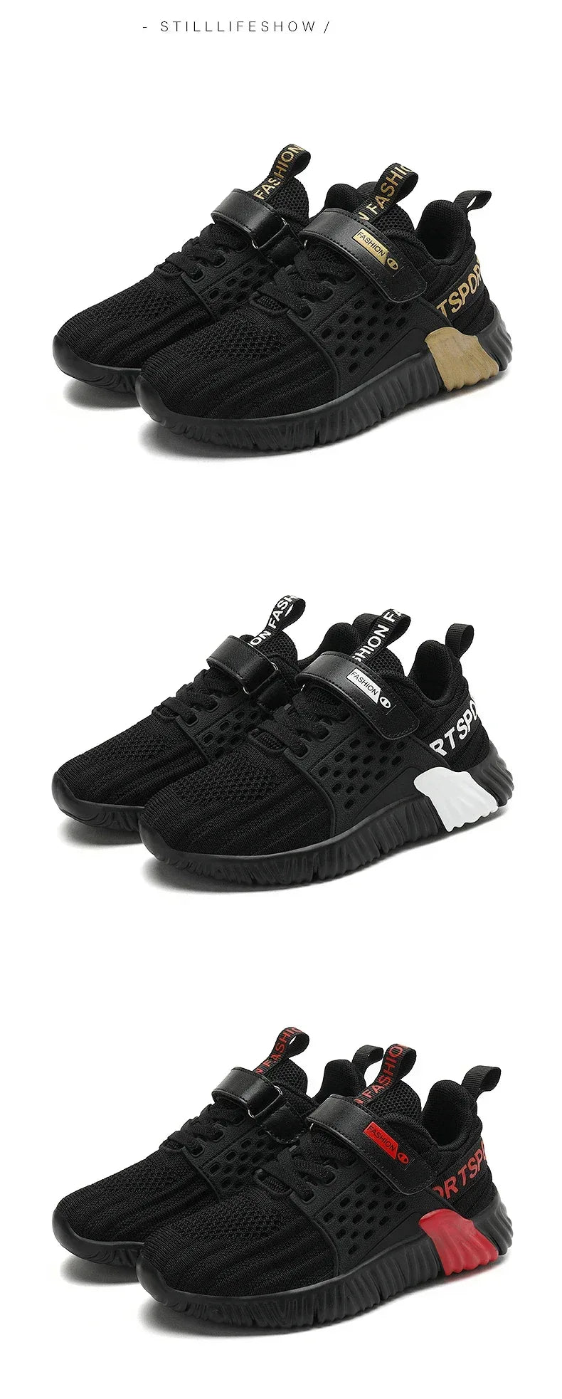2025 Kids Sneakers Boys Casual Shoes For Children Sneakers Shoes Mesh Anti-slippery Fashion Tenis Infantil Menino Spring