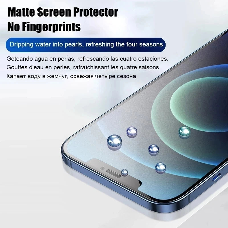 3Pcs Matte Hydrogel Film for IPhone 14 11 12 13 Pro Max Mini Screen Protector for IPhone XS MAX X XR 15 16 7 8 Plus SE Not Glass