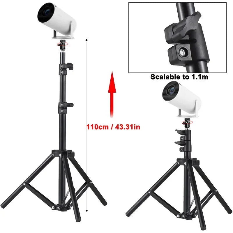 110cm Universal Portable Bracket For Magcubic HY300 Pro Projector Tripod Stand Mount For Magcubic HY320mini Projector 5-50cm New