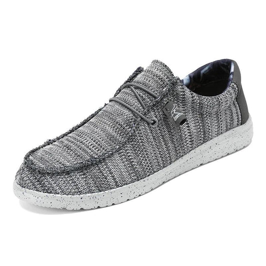 Men 2025 New Leisure Sneakers Spring Summer Breathable Lightweight Outdoor Canvas Shoes Large Size Men's Shoes Walking Loafers