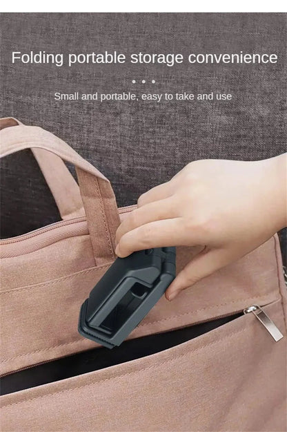 Airplane Phone Holder Portable Foldable Desktop Mobile Phone Stand Rotatable Selfie Holding Live Train Seat Clip Lazy Bracket