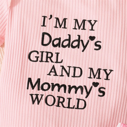 0-18Months Toddler Baby Girl 3Pcs Costumes Set Newborn Baby Girl Ruffle Short Sleeved Romper + Short Pants Skirt Infant Girl Set
