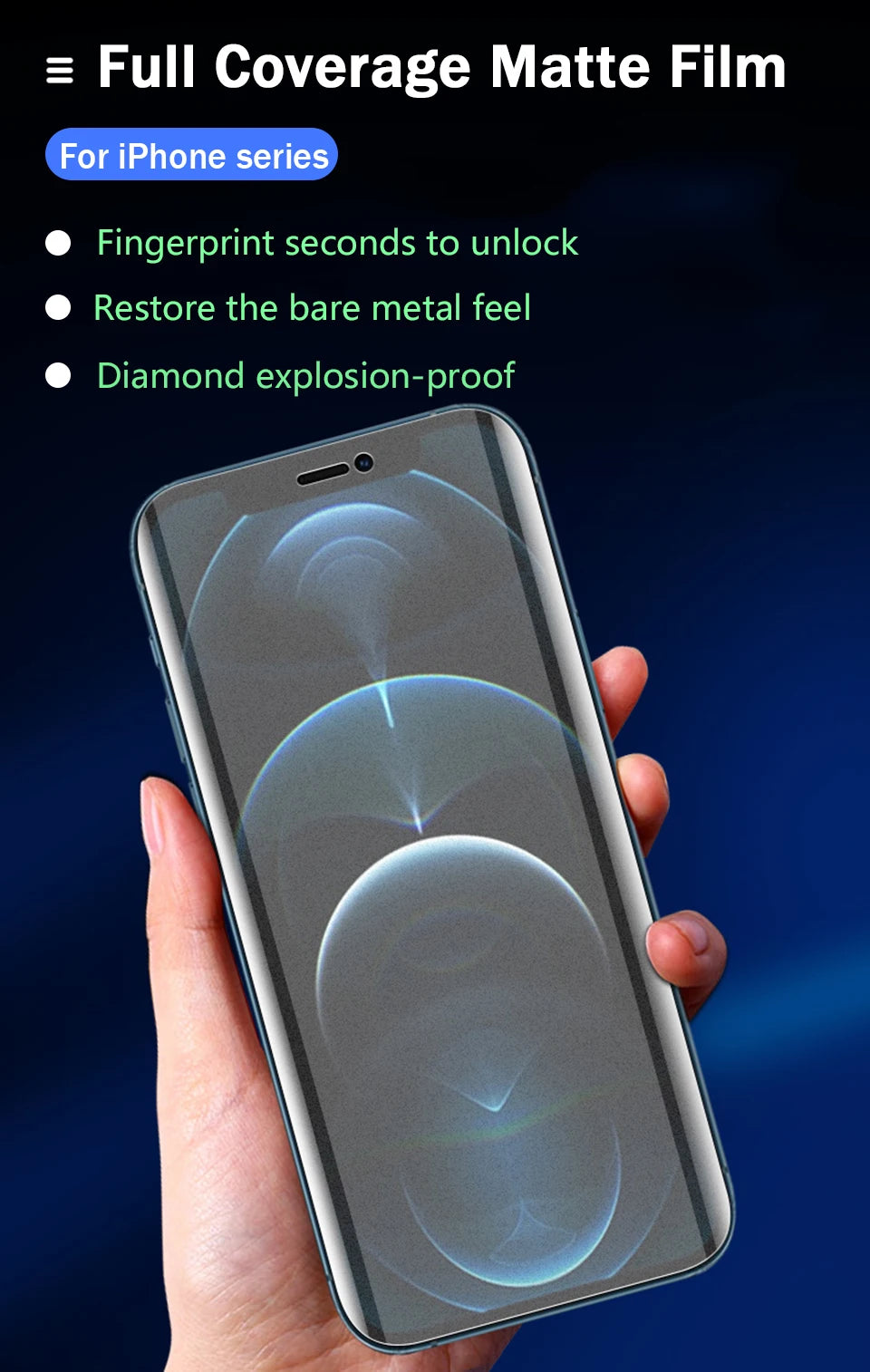 3Pcs Matte Hydrogel Film for IPhone 14 11 12 13 Pro Max Mini Screen Protector for IPhone XS MAX X XR 15 16 7 8 Plus SE Not Glass