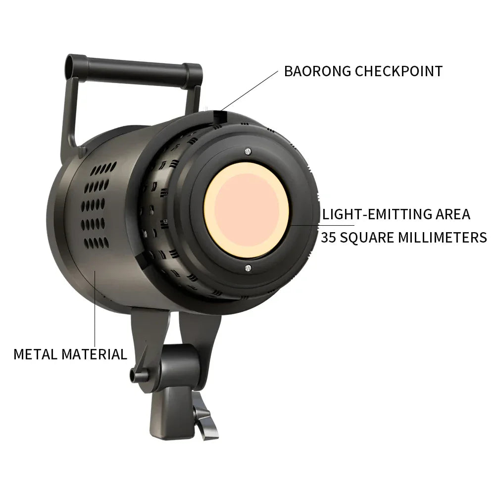 135W Photography LED Video Light  Daylight-Balanced Sun Lamp for Portrait Flash Studio Accessories Youtube Live