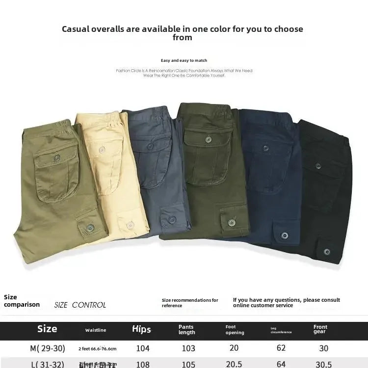 Trendy Versatile Men's Sweatpants Casual Camouflage Pants Autumn New Style Cross-Border Popular Pants Working Uniform