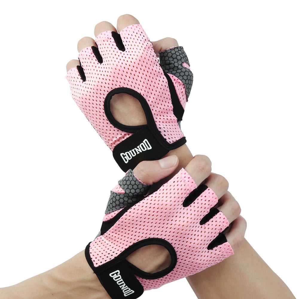 1Pair Workout Gloves Weight Lifting Gloves Palm Support Protection for Men Women,Exercise Gloves Sports for Training,Fitness,Gym