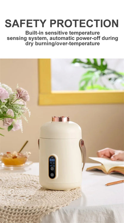 New Mini Rice Cooker Small 600ML Electric Cooker Multifunctional Electric Cooking Pot 12H Reservation Mini Hot Pot For Dormitory