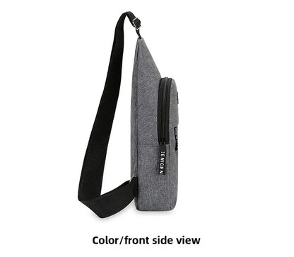 CAOX Men's Waterproof Large Capacity Fanny Pack, Adjustable Strap For Outdoor Activities, Travel Running, Hiking, And Cycling