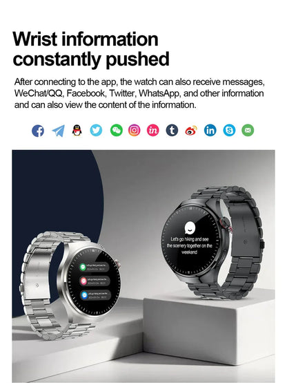 2026New For Man Smartwatches Outdoor Sport Smart Watch Men 1.43“ HD AMOLED Screen ECG physical examination BT5.0 Call smartwatc