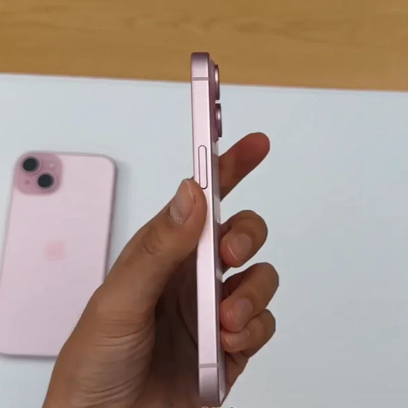 Original apple iPhone 15 plus 128GB/256GB ROM 6GB RAM Dual ESIM 6.7'OLED Screen Face ID NFC A16 Chip 5G Used 15PLUS Mobile Phone