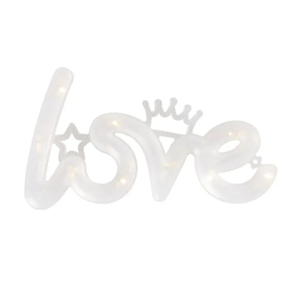 LED Love Luminous Lamp Romantic Confession Night Lights Happy Birthday Wedding Valentine Decoration Lamp Festive Party Supplies