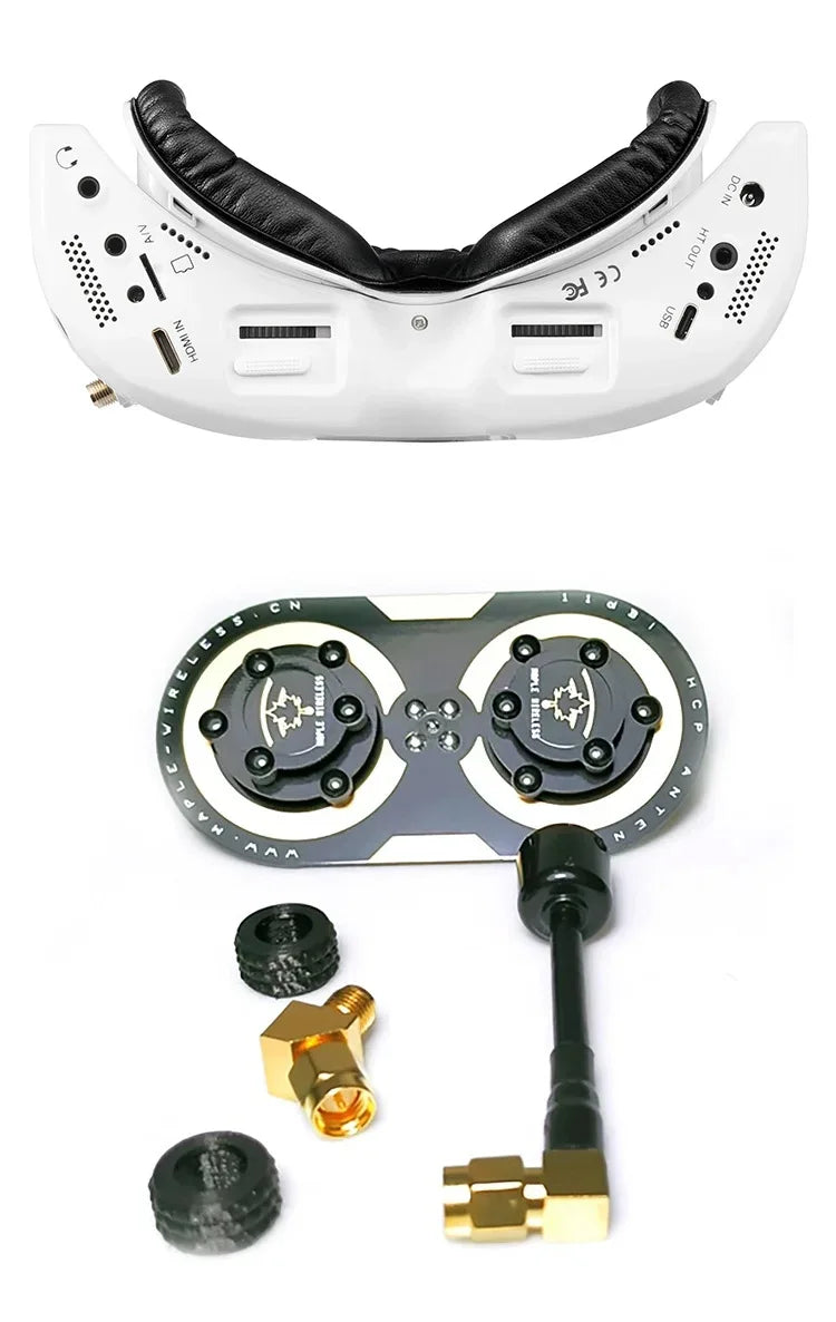 SKYZONE O4X O4O FPV Goggles 1280*960 OLED 5.8G Steady View Diversity RX HeadTracker & Fan DVR RC Racing