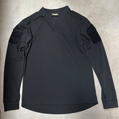 Tactical Tom vs. Quick Drying T-shirt, Long Sleeve Combat Jacket, V-neck Soft and Comfortable Outdoor Sportswear