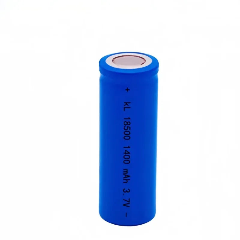 3.7V 18500 rechargeable lithium battery 1400mAh rechargeable battery flashlight strong lighting power tool battery