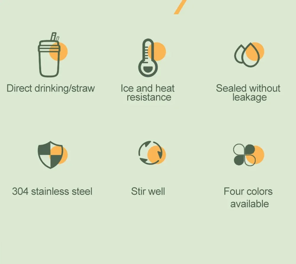 Detachable Automatic Mixing Coffee Cup Intelligent Temperature Measuring Rechargeable Mug Suitable for Office/Kitchen/Travel