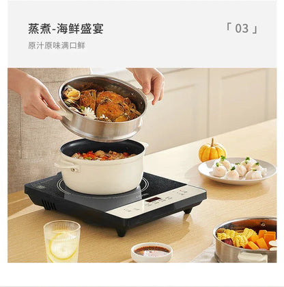 Midea Hualing induction cooker household integrated small mini new high-power electromagnetic cooker