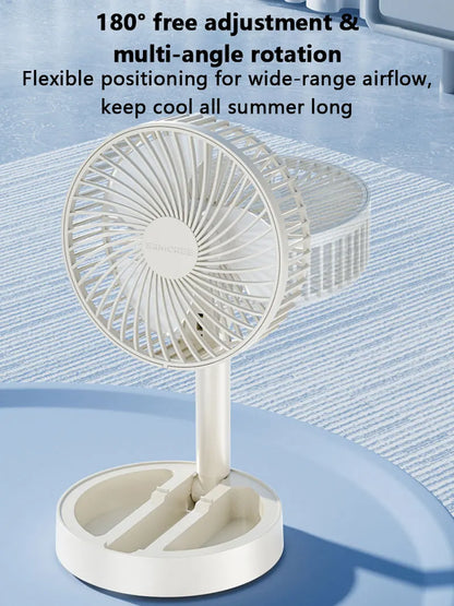 Lenovo USB Direct Desktop Fan Premium airflow Portable Cool Modern Living fan Premium Silent Fan Suitable for dormitory office