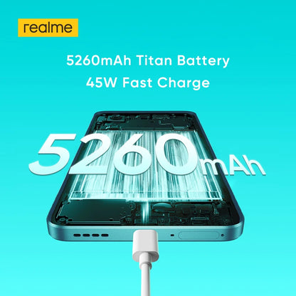 [Clearance] realme P3 5G Smartphone 5260mAh Battery NFC Snapdragon 6 Gen 4 Chipset 6.67" 120Hz AMOLED Display Global Version