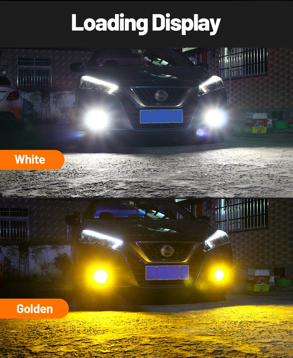 2pcs PSX24W 2504 For Subaru XV 2012 2013 2014 LED Fog Light Canbus Accessories