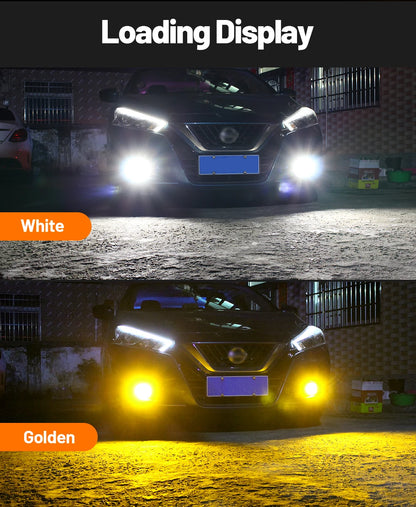 2pcs PSX24W 2504 For Subaru XV 2012 2013 2014 LED Fog Light Canbus Accessories