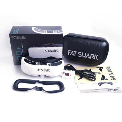 Fatshark Dominator Hdo2 Goggles With Immersionrc Rapidfire And Lumenier Axii Patch And Lumernier Axii Antenna For Fpv Rc Drone