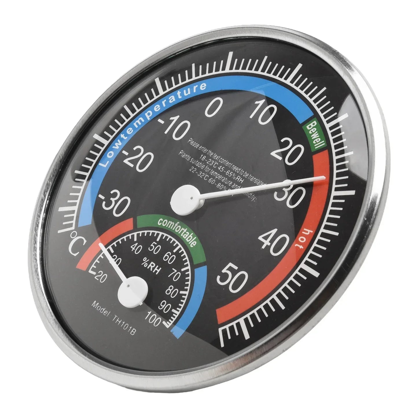 Thermometer Hygrometer for Thermo Analogue Humidity Room climate Control Inside