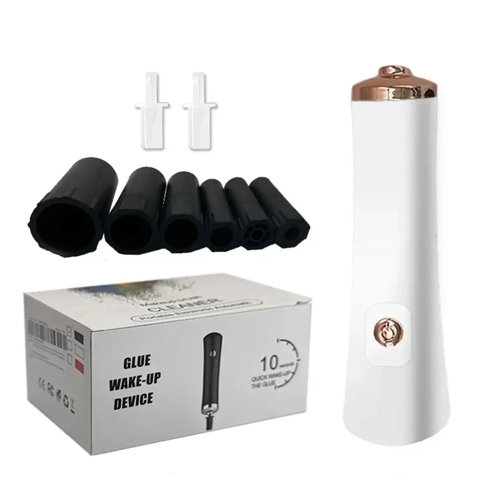 Eyelash Glue Shaker Electric Awakener Nail Polish Tattoo Ink Pigment Liquid Vibrator Awakening Device Eyelash Glue Makeup Tools