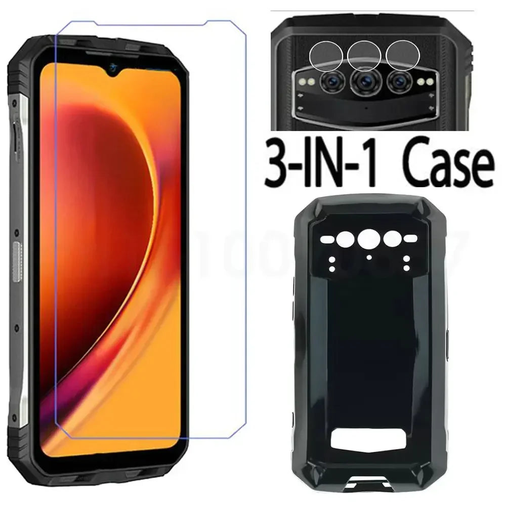 Protective Glass Case For Doogee V30 V MAX S100 V30T Tempered Glass For Doogee V30 V MAX Lens Glass Film Protector