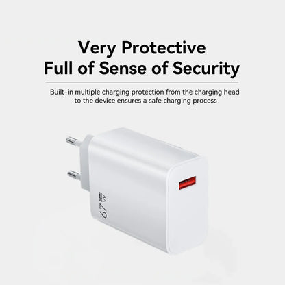 EU US UK Plug 67W 6A USB Fast Charger For Xiaomi 10T 11 12 Lite 13T Redmi Note 10 11T 12 13 POCO X4 X5 F5 Type C Charging Cable