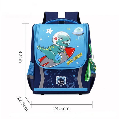 Waterproof Children Primary School Bags Cute Unicorn Rainbow Backpacks Kids Cartoon Animal Dinasour Shcoolbags for Kindergarten