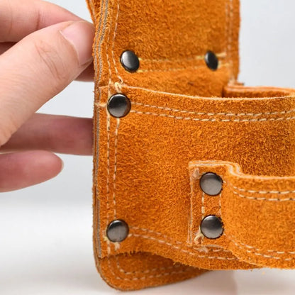 Multi-functional Tool Pouch Bag Practical Hammer Wrench Storage Bag Kit Holder Portable Electrician Carpentry Tool Waist Bag
