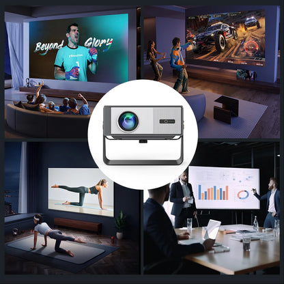 ThundeaL TD95 Max Full HD 4K 2G 32G Wifi Android Smart Beam Projector Home Theater Cinema  TD95MAX 3D Image Portable Projector