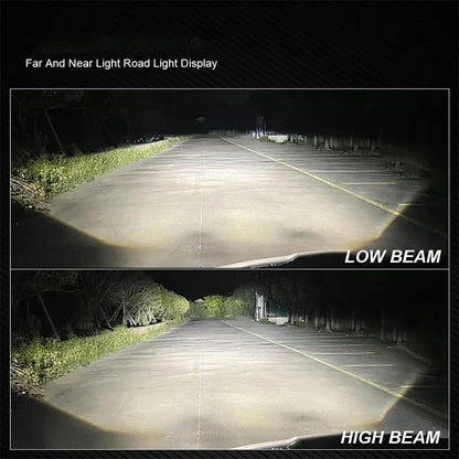 2PCS 3 Inch Bi LED Projector Lenses For Headlight Hella 120W 60000LM Auto Lamp Car Lights Retrofit Kits Hyperboloid Lens