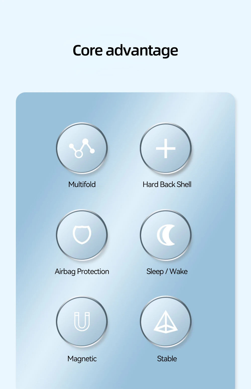 For iPad Case 2024 Air 11 13 M2 Pro 11 13 for 10 Gen Pro 10.5 10.2 9th 8th 6th 5th 9.7 Mini 6 Acrylic Smart Case with Pen Holder