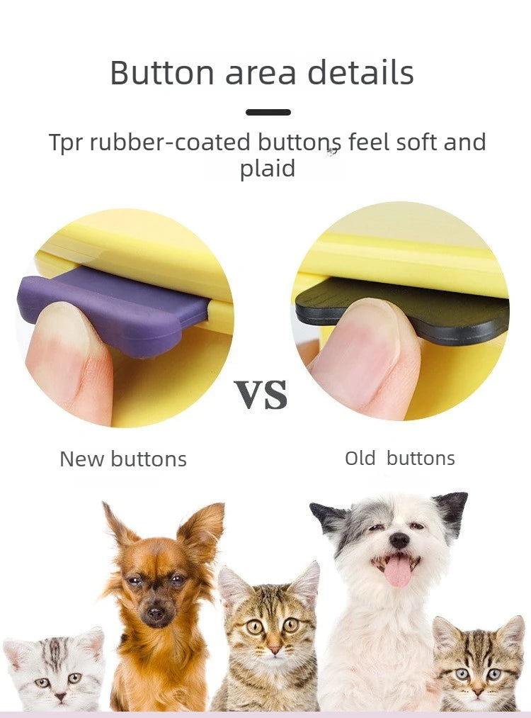 Pet Brush, Grooming Tool, Deshedding Comb, Teddy and Golden Retriever Hair Removal Brush, Pet Cleaning Supplies, Dog Brush
