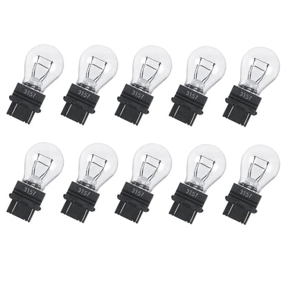 10pcs Universal 3157 Bright Light Bulbs Taillight Brake Lights Reverse Rear Stop Turn Signal Lamp Bulb For Car/Truck/Motorbike