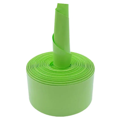 1/8/15M PVC Heat Shrink Tube 18650 Lipo Battery Pack 105mm ~ 300mm Insulated Protection Film Wrap Case Cable Sleeve Fruit Green
