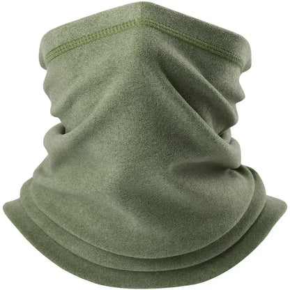 Winter Fleece Thermal Neck Warmer Gaiter Bandana Face Mask Ear Cover Tube Scarf Skiing Snowboard Neckerchief Headband Women Men
