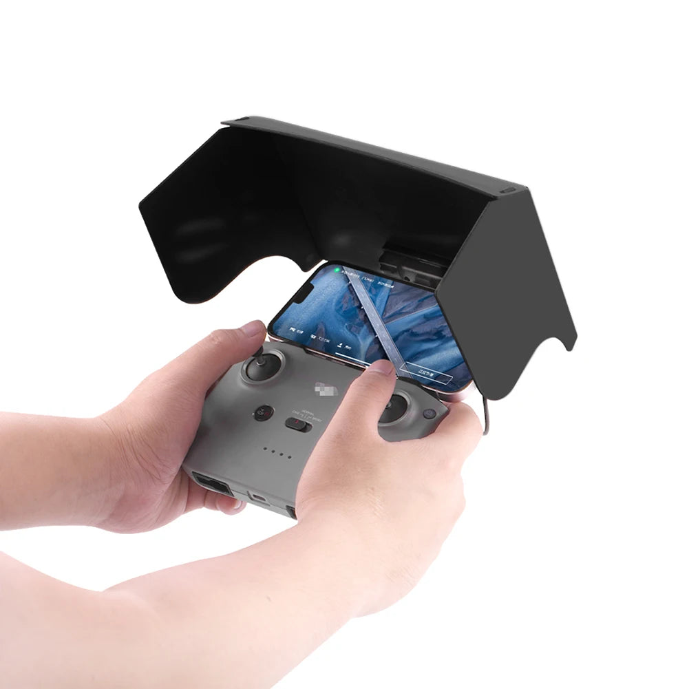 For DJI Mavic 3/Mini 2/Air 2/Air 2S/Mini 3 Pro RC-N1 Remote Controller Hood Sun Shade Mobile Phone Monitor Light Cover Drone
