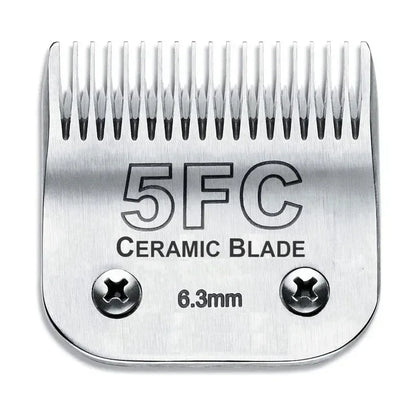Pet Dog Cat Detachable Ceramic Blade Compatible with Andis,Oster A5 & 76,Wahl KM 10 Series Animals Grooming Clippers