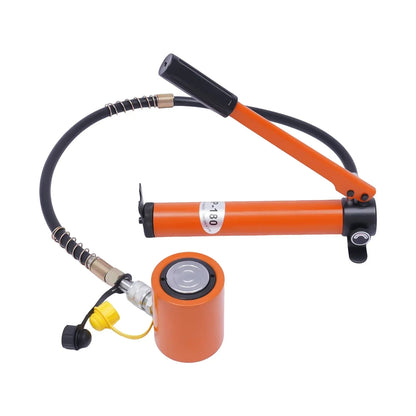 10T/20T Hydraulic Ram Cylinder Jack with CP-180 Hand Pump. Ideal for machinery & shipbuilding, offers reliable lifting.