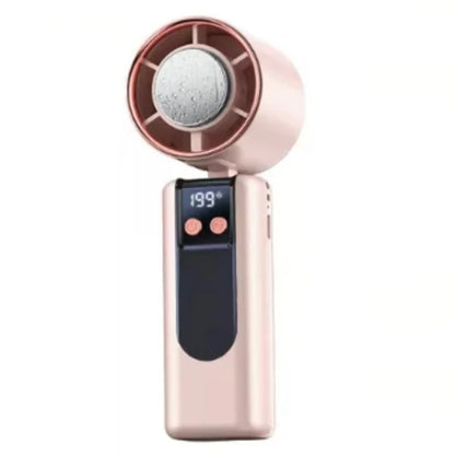 Lenovo 199-speed High-speed Cooling Fan Usb Charging Digital Display Large Wind Turbine Handheld Portable Fan Mini Cooling Fan