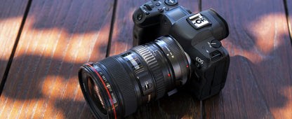 K&F CONCEPT EF to EOS R Adapter Auto Focus Lens Mount Adapter for Canon EF EF-S Lens to Canon EOS R/RF R3 R6 R50 Mount Cameras