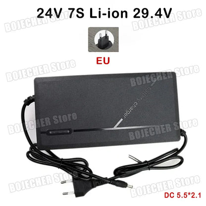 36V 48V 60V 72V Charger 2A 3A 5A 10S 13S 16S 20S Li-ion Battery Pack 42V 54.6V 67.2V 84V Ebike Intelligent Fast Charging EU Plug